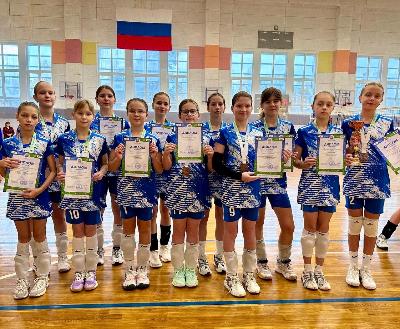 Югорчанки - бронзовые призеры Первенства округа по волейболу