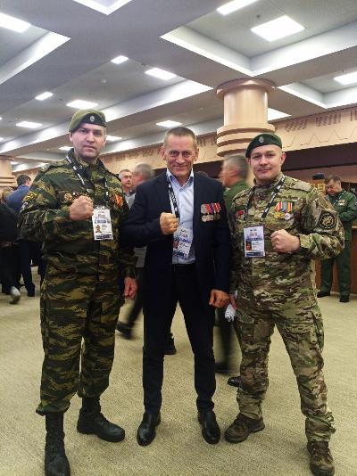 Александр Рубцов принимает участие в патриотическом форуме защитников Отечества