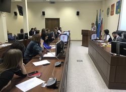 Состоялось первое в текущем году заседание Общественной молодежной палаты при Думе города