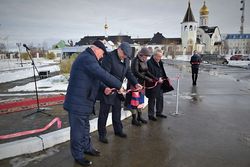 В Югорске состоялось торжественное открытие нового объекта благоустройства города