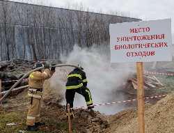 В Югорске прошли учения по борьбе с сибирской язвой