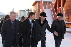 Глава города оценил ход строительства нового детского сада