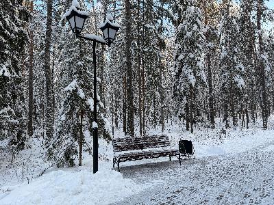 Близится к завершению очередной этап благоустройства парка им. Д.И. Менделеева