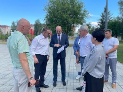 Прошел завершающий обход избирательных округов