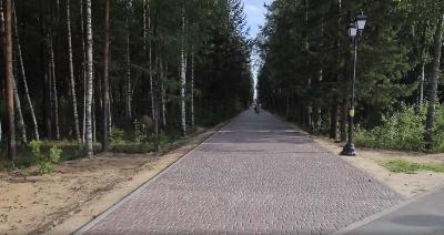  Продолжается обустройство парка по ул. Менделеева