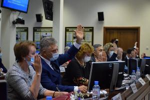 Алексей Харлов был избран председателем Думы города на первом заседании городского парламента
