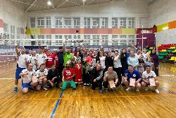 Прошел турнир по волейболу среди национальных общественных организаций