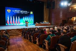 Делегация Югорска приняла участие в заседании Думы округа, на котором Губернатор Югры выступил с Посланием