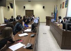 Состоялось первое в текущем году заседание Общественной молодежной палаты при Думе города