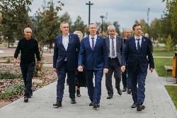 Югорск с рабочим визитом посетил Губернатор Югры Руслан Кухарук