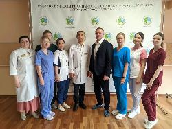 #ГЛАВАОНЛАЙН: о встрече со студентами, проходящими практику в Югорской городской больнице