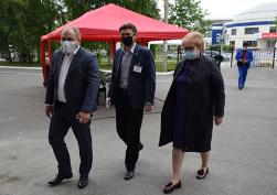 Ирина Максимова с рабочим визитом посетила Югорск