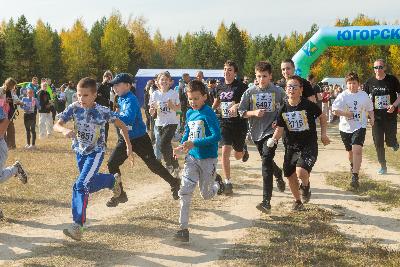 На Зелёной зоне прошли «Югорский трейл» и «Кросс нации»