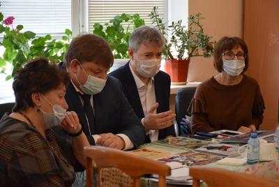 Андрей Бородкин встретился с активом Совета ветеранов