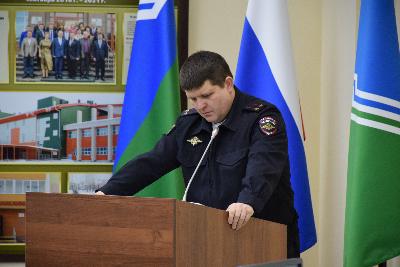 По итогам работы за 2022 год полиция Югорска занимает 1 место в округе
