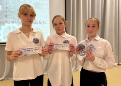 В школе №5 прошло посвящение семиклассников в инженерные классы