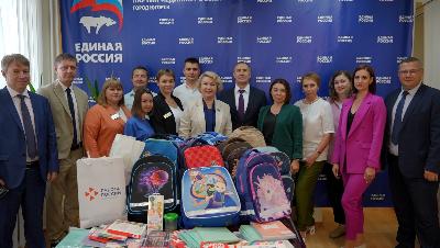 В Югорске присоединились к благотворительной акции «Собери ребёнка в школу»