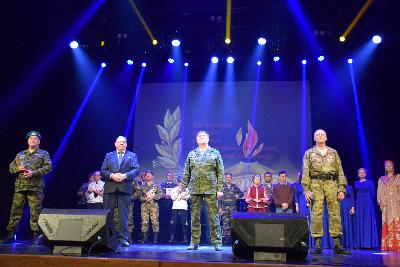В Югорске прошёл XVI Открытый окружной фестиваль патриотической песни «Эхо войны»