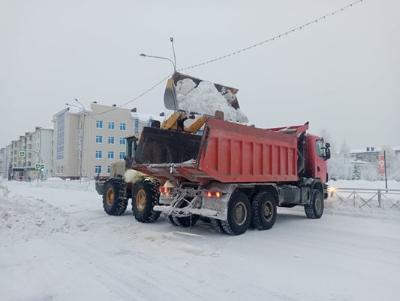 Об уборке снега 28 января 