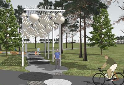 Югорчанам представили концепцию парка по улице Менделеева