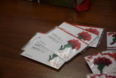 В Югорске дан старт Всероссийской акции «Красная гвоздика»